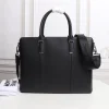 Montblanc Medium Black Leather Briefcase 2026