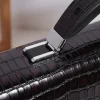 Montblanc Men's Briefcase Alligator Embossed Design