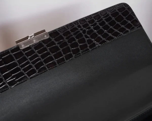 Montblanc Men's Briefcase Alligator Embossed Design