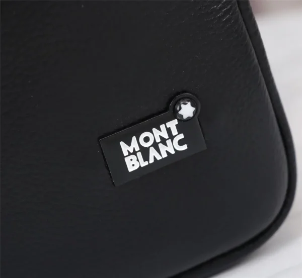Montblanc Men's Leather Sling Bag - Boutique Material
