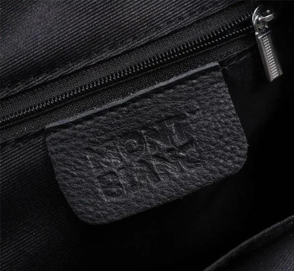 Montblanc Men's Leather Sling Bag - Boutique Material