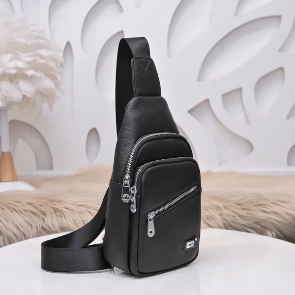 Montblanc Men's Sling Bag - Boutique Material