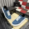 Philipp Plein Men's Blue Leather Sneaker