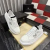 Philipp Plein Hexagon Men's Leather Sneaker - White