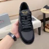 Prada Downtown Men's Black Leather Sneakers