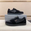 Prada Downtown Men's Black Leather Sneakers