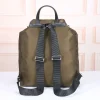 Prada Re-nylon & Leather Men's Olive Backpack