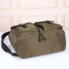 Prada Re-nylon & Leather Men's Olive Backpack