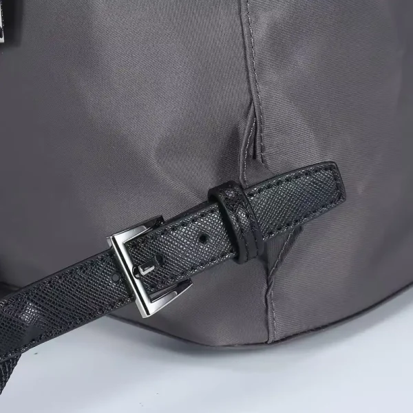 Prada Re-nylon Mercury Gray Backpack