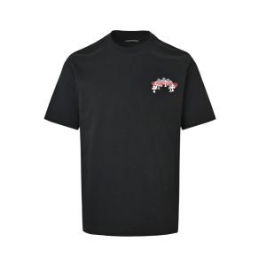Chrome Hearts Red Cross Tee short-sleeve t-shirt- Black
