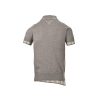 Acne Studios Layered Wool Knit Polo Shirt- Light Brown Melange
