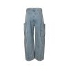 Adidas Originals Adilenium Denim Joggers- Mid Blue