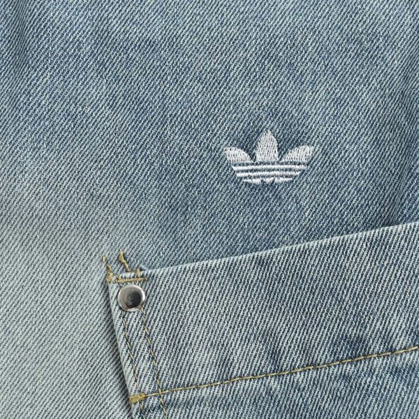 Adidas Originals Adilenium Denim Joggers- Mid Blue