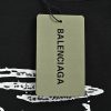 Balenciaga Scribble Graphic T-shirt- Black