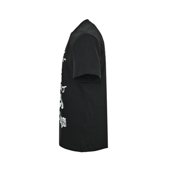 Balenciaga Scribble Graphic T-shirt- Black