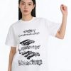 Balenciaga Scribble Graphic T-shirt- White