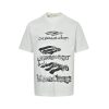 Balenciaga Scribble Graphic T-shirt- White