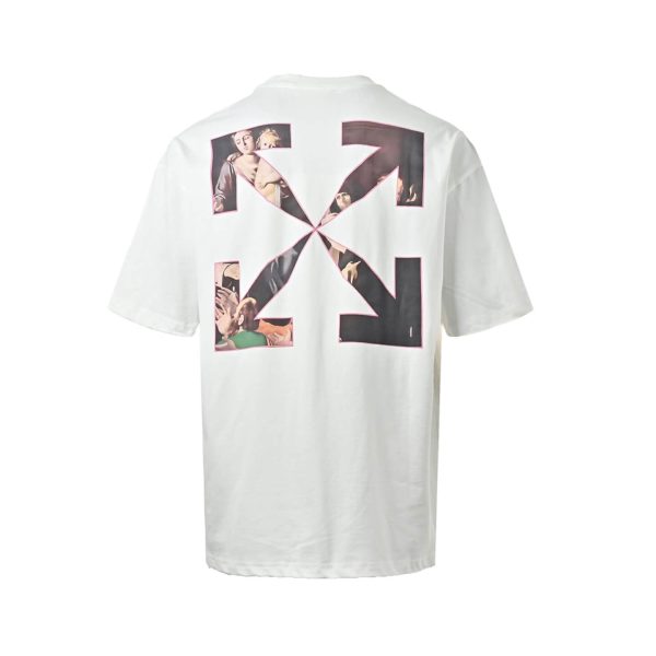 Caravaggio Arrows T-shirt- Off-White