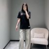 Chrome Hearts Horseshoe Print T-Shirt- Black