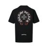 Chrome Hearts Horseshoe Print T-Shirt- Black