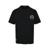 Chrome Hearts Horseshoe Print T-Shirt- Black