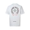 Chrome Hearts Horseshoe Print T-Shirt- White
