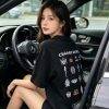 Chrome Hearts Multi Logo T-Shirt- Black