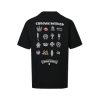 Chrome Hearts Multi Logo T-Shirt- Black