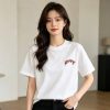 Chrome Hearts Red Cross Tee short-sleeve t-shirt- White