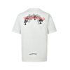 Chrome Hearts Red Cross Tee short-sleeve t-shirt- White