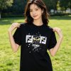 Fendi FF Yellow Eyes Printed T-Shirt- Black (2) Fendi FF Yellow Eyes Printed T-Shirt- Black