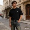 Givenchy Distressed Logo T-Shirt- Black