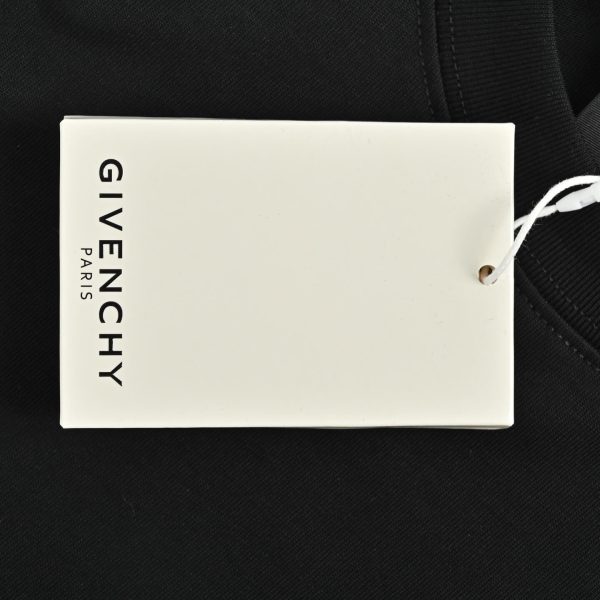 Givenchy Distressed Logo T-Shirt- Black