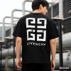 Givenchy Distressed Logo T-Shirt- Black
