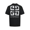 Givenchy Distressed Logo T-Shirt- Black