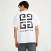 Givenchy Distressed Logo T-Shirt- White