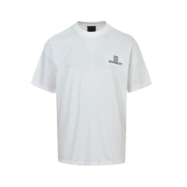 Givenchy Distressed Logo T-Shirt- White