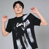 Gucci Brushstroke Logo T-shirt – Black