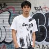 Gucci Brushstroke Logo T-shirt – White