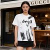 Gucci Brushstroke Logo T-shirt – White