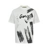 Gucci Brushstroke Logo T-shirt – White