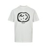 Gucci Interlocking Sprayed Logo T-Shirt- White