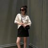 Gucci Interlocking Sprayed Logo T-Shirt- White