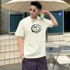 Gucci Interlocking Sprayed Logo T-Shirt- White
