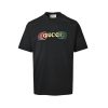 Gucci Logo-Print Cotton-Jersey T-Shirt- Black (11) Gucci Logo-Print Cotton-Jersey T-Shirt- Black