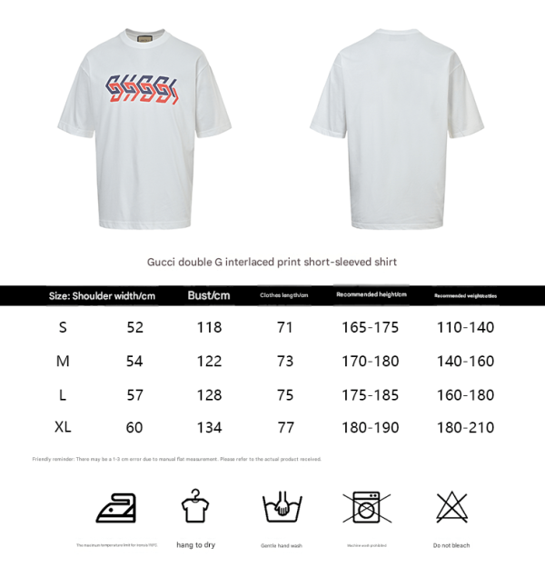 Gucci Mirror Logo-Print Cotton-Jersey T-Shirt- White