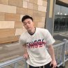 Gucci Mirror Logo-Print Cotton-Jersey T-Shirt- White