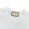 Gucci Mirror Logo-Print Cotton-Jersey T-Shirt- White