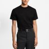 Louis Vuitton Blason Embroidered Short-Sleeved Crewneck- Black
