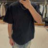 Louis Vuitton Blason Embroidered Short-Sleeved Crewneck- Black